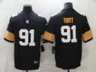 Pittsburgh Steelers #91 Stephon Tuitt Black New Style Limited Jersey