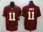 Washington Redskins #11 Alex Smith Red Vapor Limited Jersey