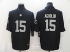 Oakland Raiders #15 Nelson Agholor Black Limited Jersey