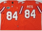 Florida Gators #84 Kyle Pitts Orange Limited Jersey