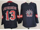 Adidas New York Rangers #13 Alexis Lafreniere Navy Blue 2021 Breakaway Jersey