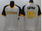 Nike San Diego Padres #19 Tony Gwynn White Pullover Flexbase Jersey