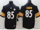 Pittsburgh Steelers #85 Ebron Black Vapor Limited Jersey