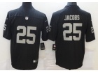 Oakland Raiders #25 Jacobs Black Limited Jersey