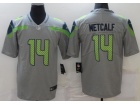 Seattle Seahawks #14 DK Metcalf Grey Limited Football Jersey