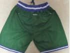 Dallas Mavericks Green Just Don Shorts