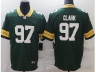 Green Bay Packers #97 Kenny Clark Green Vapor Limited Jersey