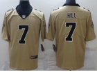 New Orleans Saints #7 Josh Hill Gold Limited Jersey