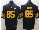 Pittsburgh Steelers #85 Ebron Black Color Rush Limited Jersey