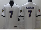 Baltimore Ravens #7 Trace Mcsorley White Vapor Limited Jersey