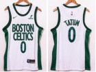 Nike Boston Celtics #0 Jayson Tatum White 2020-21 City Jersey