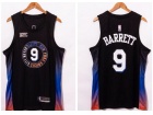 Nike New York Knicks #9 RJ Barrett Blue 2020-21 City Jersey