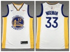 Golden State Warriors #33 James Wiseman White Basketball Jersey