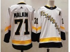 Adidas Pittsburgh Penguins #71 Evgeni Malkin White 2021 Breakaway Jersey