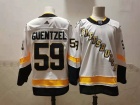 Adidas Pittsburgh Penguins #59 Jake Guentzel White 2021 Breakaway Jersey