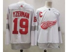 Adidas Detroit Red Wings #19 Steve Yzerman White 2021 Breakaway Jersey