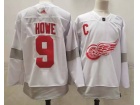 Adidas Detroit Red Wings #9 Gordie Howe White 2021 Breakaway Jersey