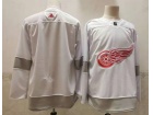 Adidas Detroit Red Wings Blank White 2021 Breakaway Jersey