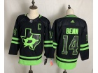 Adidas Dallas Stars #14 Jamie Benn Green 2021 Breakaway Jersey