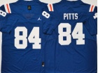 Florida Gators #84 Kyle Pitts Blue Limited Jersey