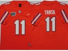 Florida Gators #11 Kyle Trashk Orange Jersey