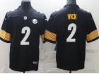 Pittsburgh Steelers #2 Mike Vick Black Limited Football Jersey