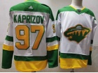 Adidas Minnesota Wild #97 Kirill Kaprizov White Retro Jersey