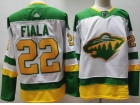 Adidas Minnesota Wild #22 Kevin Fiala White Retro Jersey