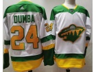 Adidas Minnesota Wild #24 Mathew Matt Dumba White Retro Jersey