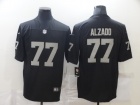 Oakland Raiders #77 Lyle Alzado Black Vapor Limited Jersey