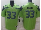 Seattle Seahawks #33 Jamal Adams Green Limited Jersey