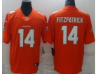 Miami Dolphins #14 Ryan Fitzpatrick Orange Limited Jersey