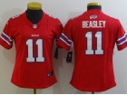 Woman Buffalo Bills #11 Cole Beasley Red Limited Jersey