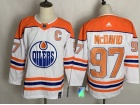 Adidas Edmonton Oilers #97 Connor McDavid White Retro Jersey