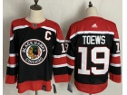 Adidas Chicago Blackhawks #19 Jonathan Toews Black Retro Jersey