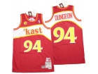 OutKast X Atlanta Hawks #94 Dungeon BR Remix Red Basketball Jersey