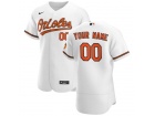 Baltimore Orioles Nike White 2020 Home Authentic Custom Jersey