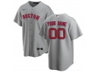 Boston Red Sox Nike Gray Road 2020 Replica Custom Jersey