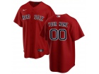 Boston Red Sox Nike Red Alternate 2020 Replica Custom Jersey