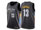 Nike Brooklyn Nets #13 James Harden 2021 Black City Jersey