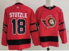 Adidas Ottawa Senators #18 Kyle Stutzle Red Retro Jersey