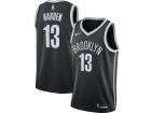 Nike Brooklyn Nets #13 James Harden Black Jersey