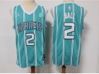 Jordan Charlotte Hornets #2 Lamelo Ball Teal Jersey