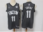 Jordan Brooklyn Nets #11 Kyrie Irving Black BKLYN Jersey