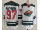 Adidas Minnesota Wild #97 Kirill Kaprizov White Jersey