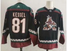 Adidas Phoenix Coyotes #81 Phil Kessel Black Retro Jersey