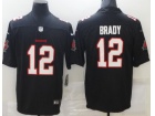 Tampa Bay Buccaneers #12 Tom Brady Black Limited Jersey