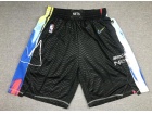 Brooklyn Nets 2021 Black City Shorts