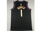 Phoenix Suns #1 Devin Booker Black Jersey