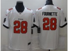 Tampa Bay Buccaneers #28 Leonard Fournette White Limited Football Jersey